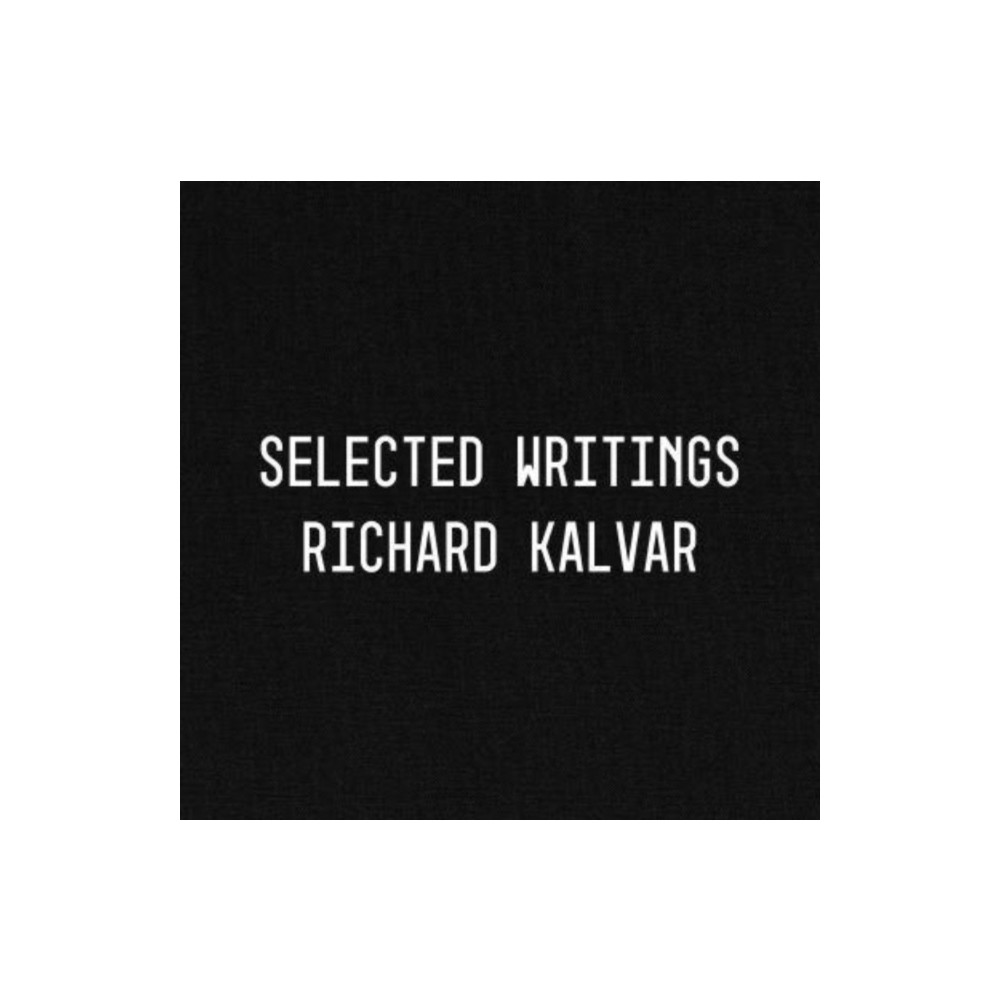Produktbild för Richard Kalvar: Selected Writings (häftad, eng)