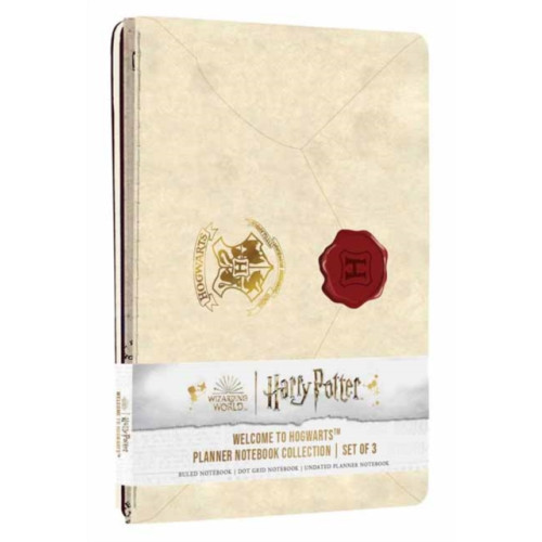 Insight Editions Harry Potter: Welcome to Hogwarts Planner Notebook Collection (Set of 3) (häftad, eng)