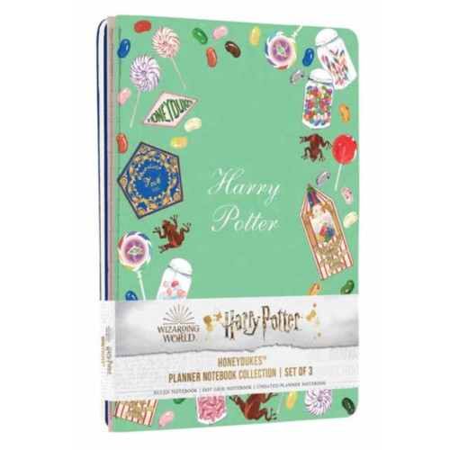 Insight Editions Harry Potter: Honeydukes Planner Notebook Collection (Set of 3) (häftad, eng)