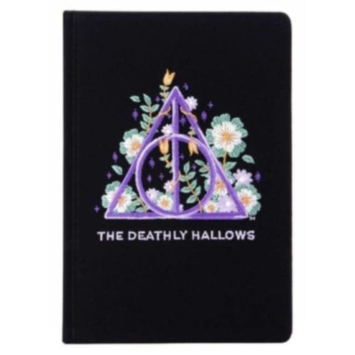 Insight Editions Harry Potter: Deathly Hallows Embroidered Journal (inbunden, eng)