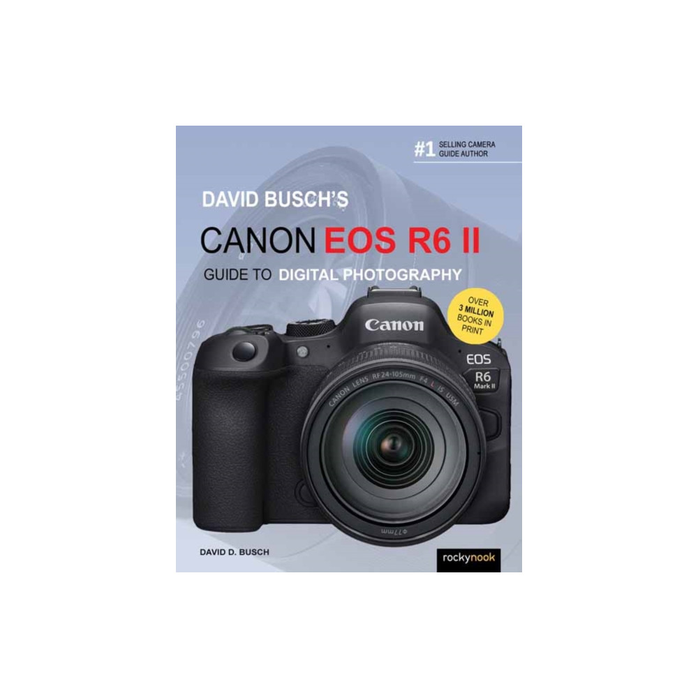 Produktbild för David Busch's Canon EOS R6 II Guide to Digital SLR Photography (häftad, eng)