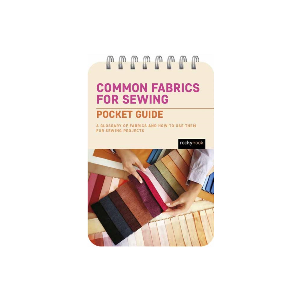 Produktbild för Common Fabrics for Sewing: Pocket Guide (bok, spiral, eng)