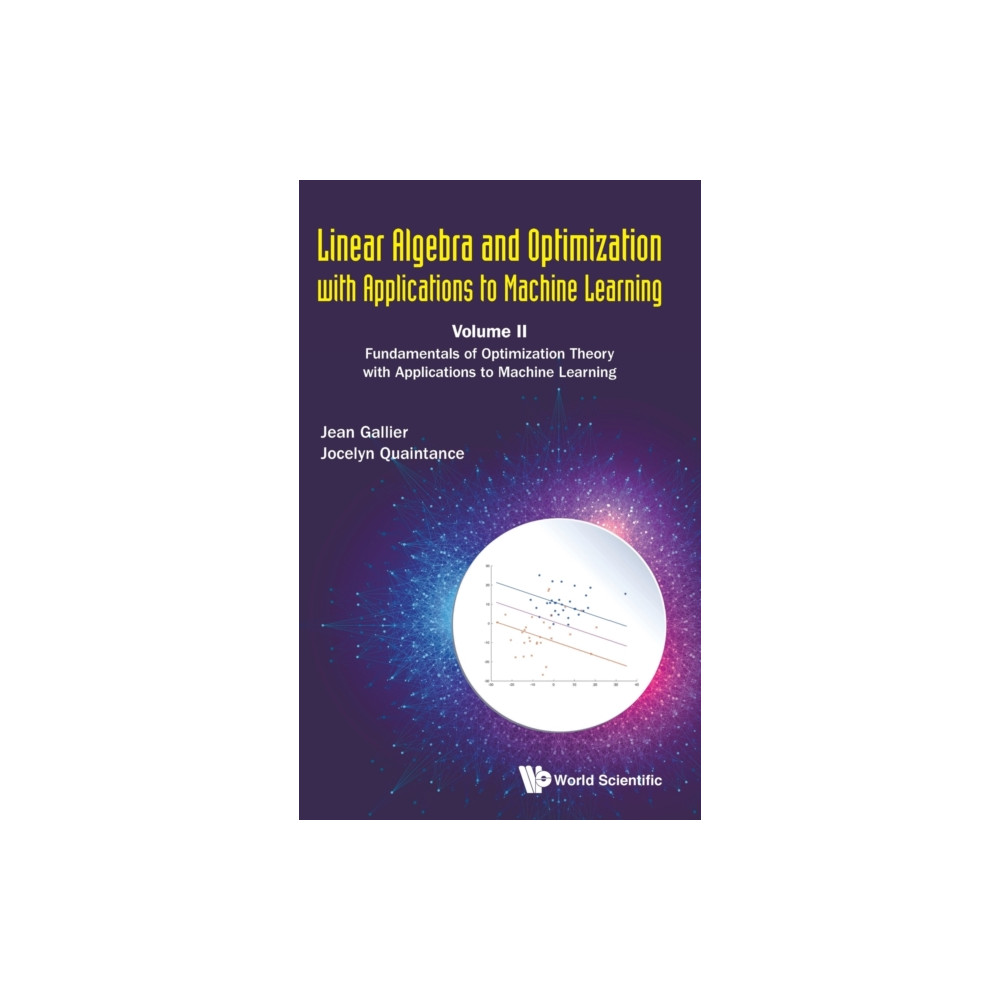 Produktbild för Linear Algebra And Optimization With Applications To Machine Learning - Volume Ii: Fundamentals Of Optimization Theory With Applications To Machine Learning (inbunden, eng)