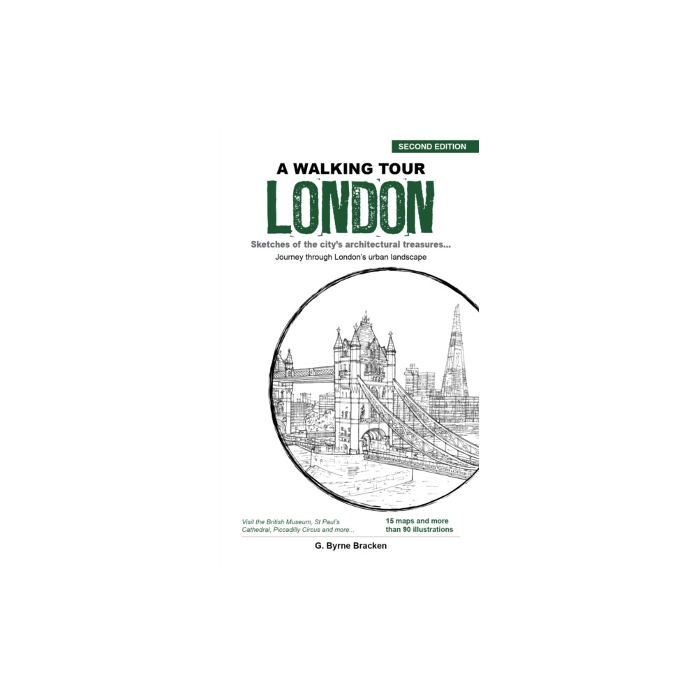 Produktbild för A Walking Tour London (häftad, eng)