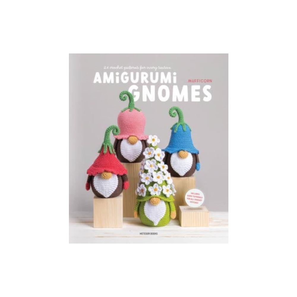 Produktbild för Amigurumi Gnomes (häftad, eng)