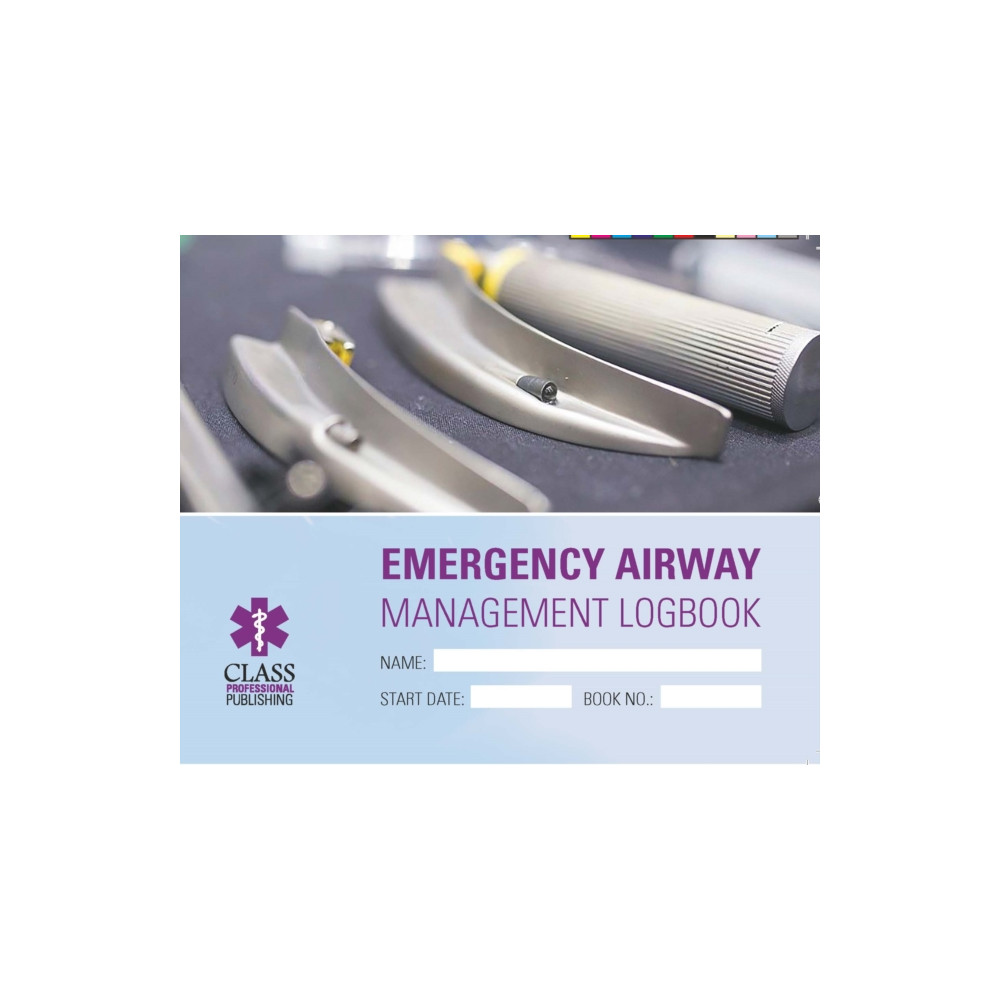 Produktbild för Emergency Airway Management Logbook (häftad, eng)