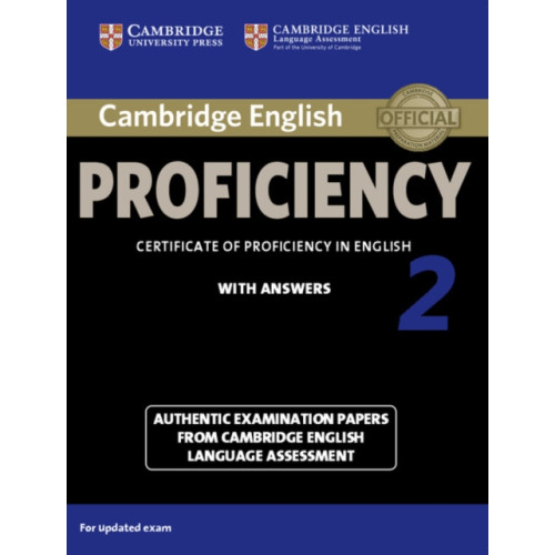 Cambridge University Press Cambridge English Proficiency 2 Student's Book with Answers (häftad, eng)