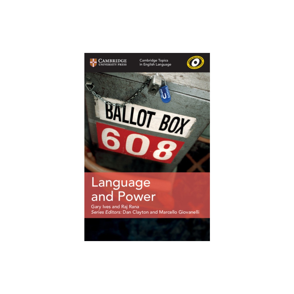 Produktbild för Cambridge Topics in English Language Language and Power (häftad, eng)