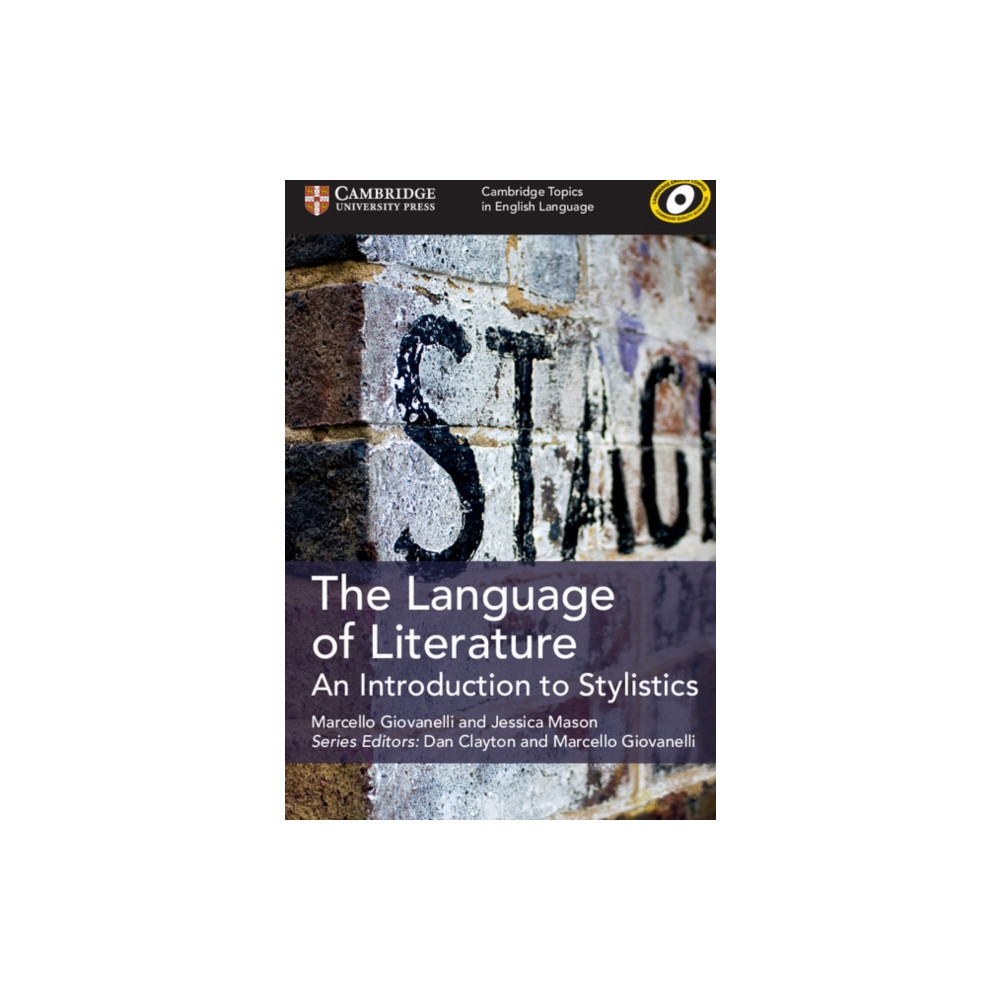 Produktbild för Cambridge Topics in English Language The Language of Literature (häftad, eng)