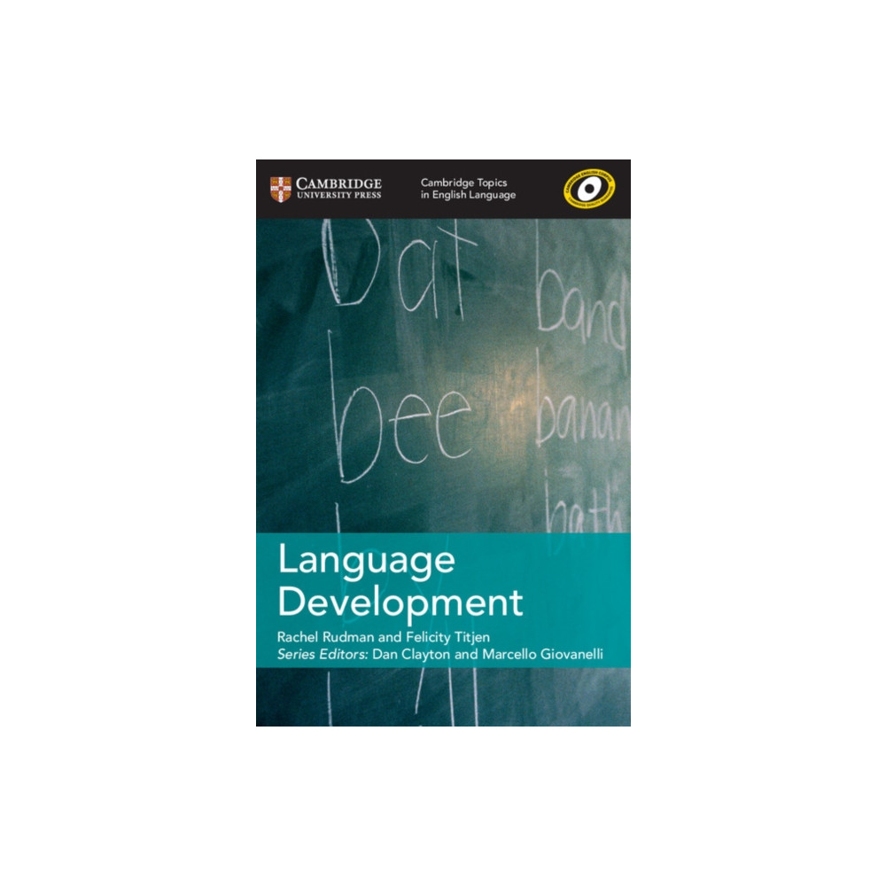 Produktbild för Cambridge Topics in English Language Language Development (häftad, eng)