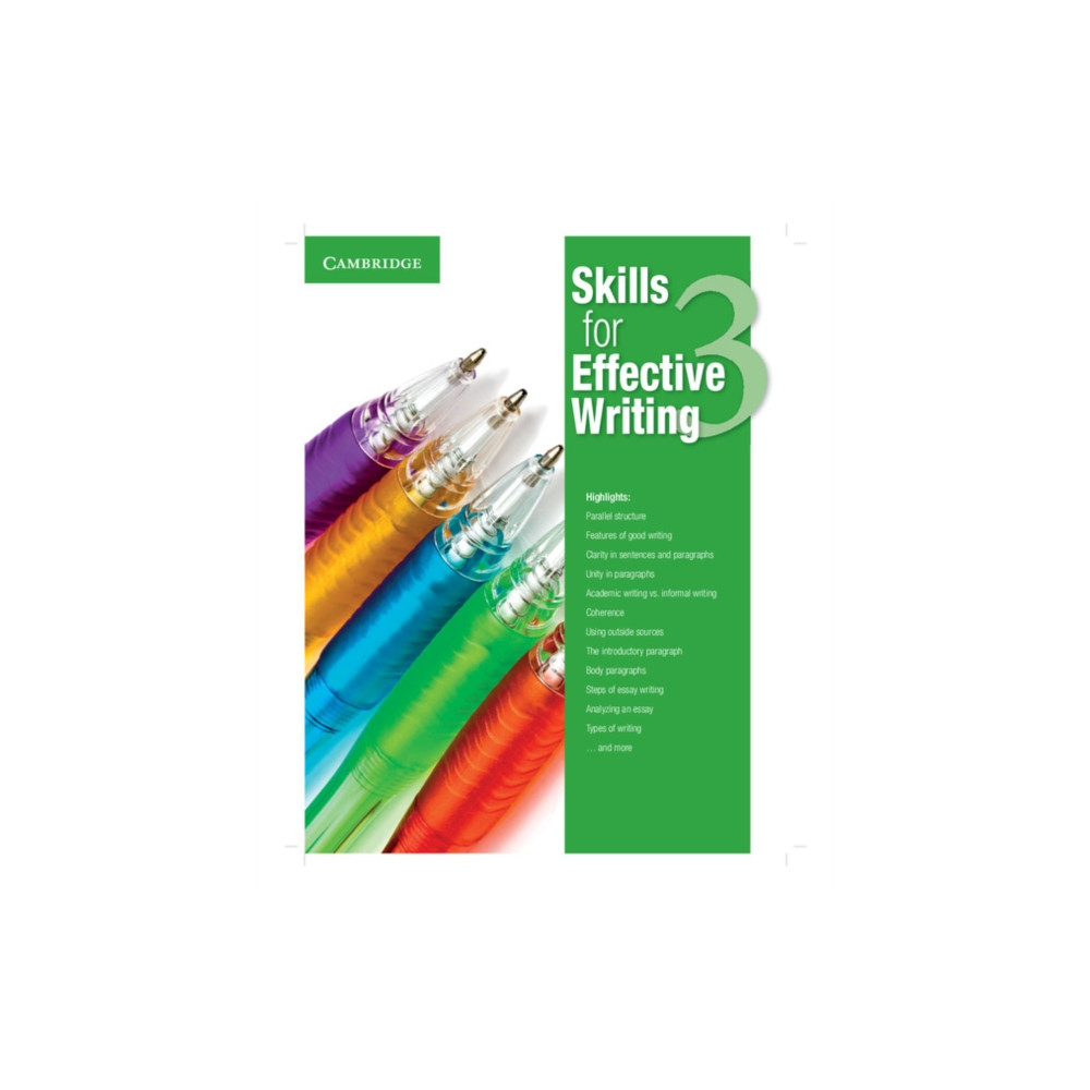 Produktbild för Skills for Effective Writing Level 3 Student's Book (häftad, eng)