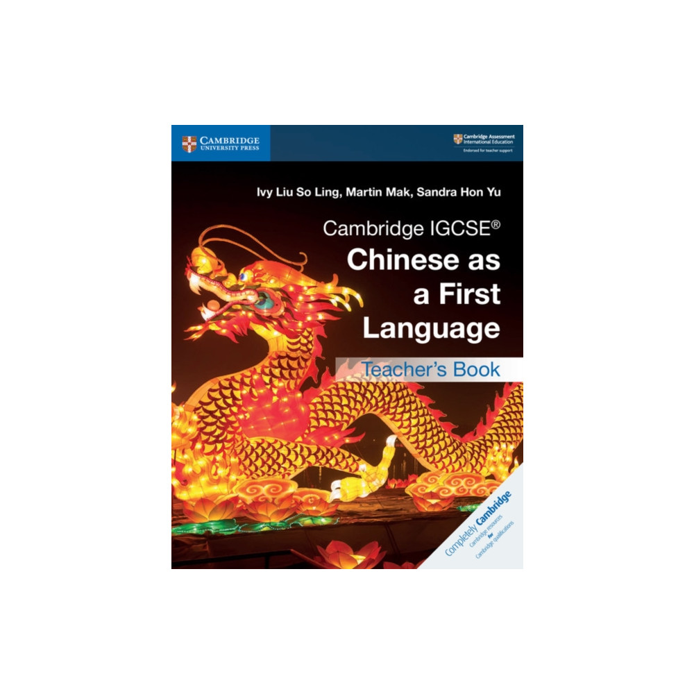 Produktbild för Cambridge IGCSE® Chinese as a First Language Teacher's Book (häftad, chi)