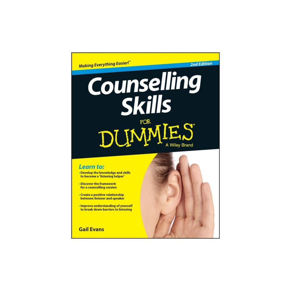 Produktbild för Counselling Skills For Dummies (häftad, eng)