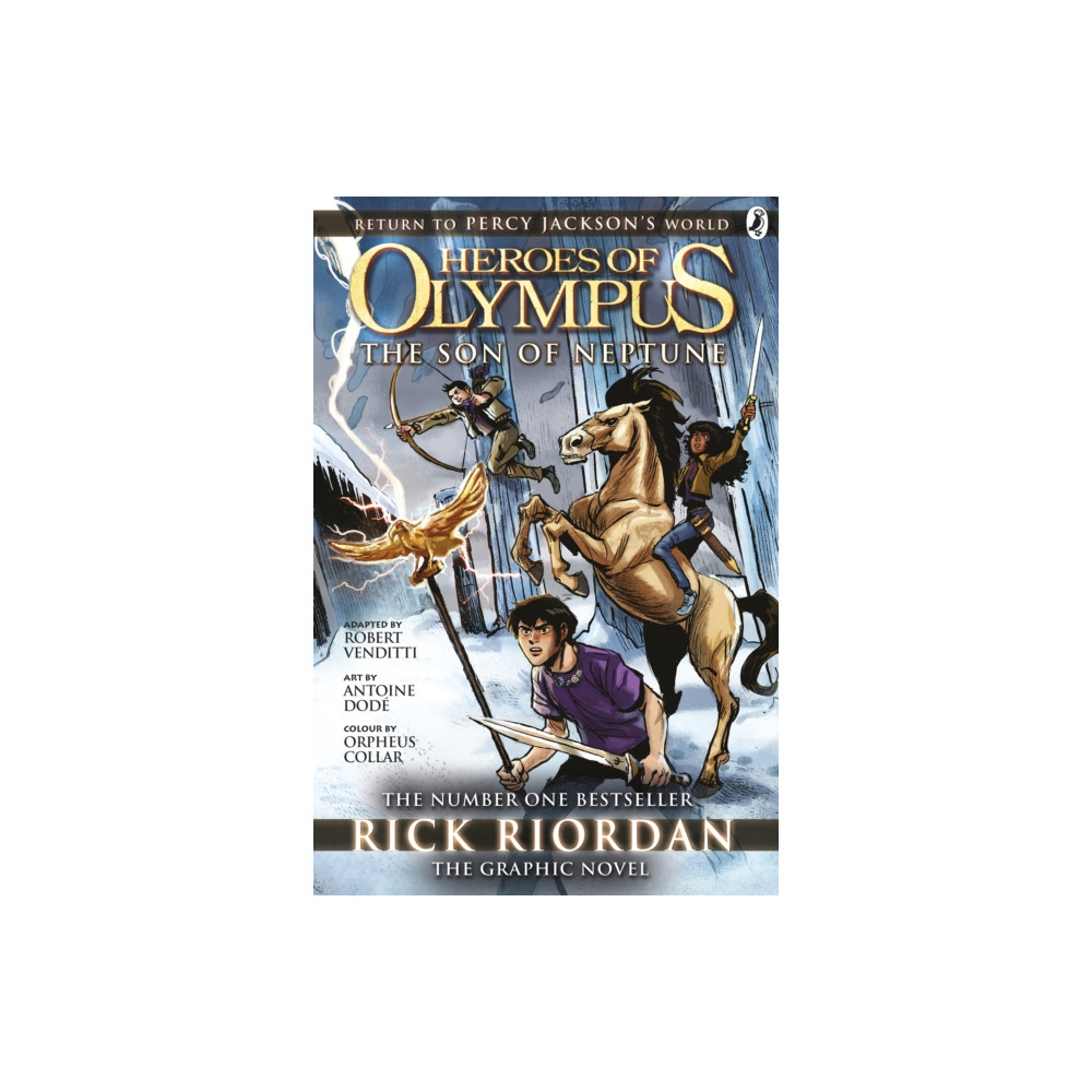 Produktbild för The Son of Neptune: The Graphic Novel (Heroes of Olympus Book 2) (häftad, eng)