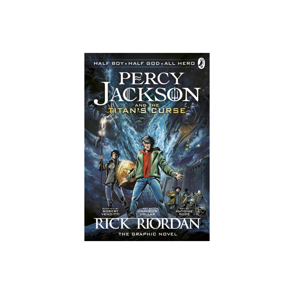 Produktbild för Percy Jackson and the Titan's Curse: The Graphic Novel (Book 3) (häftad, eng)
