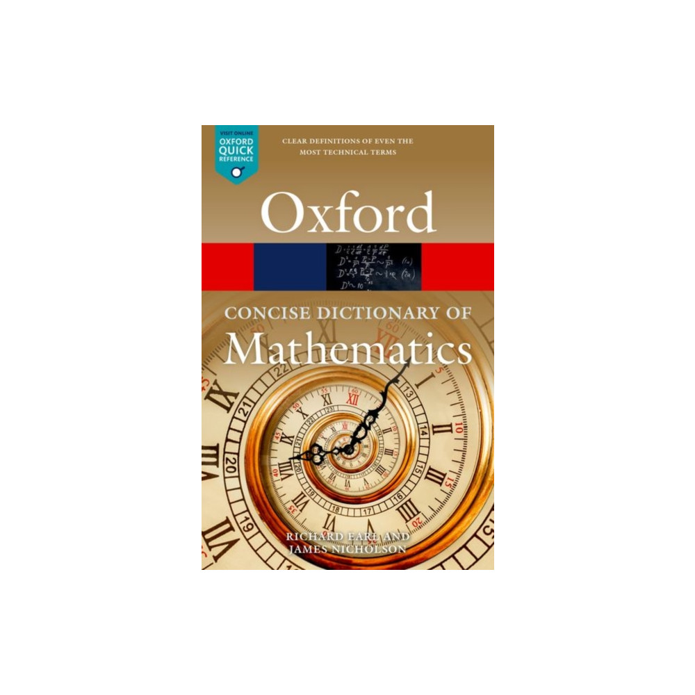 Produktbild för The Concise Oxford Dictionary of Mathematics (häftad, eng)