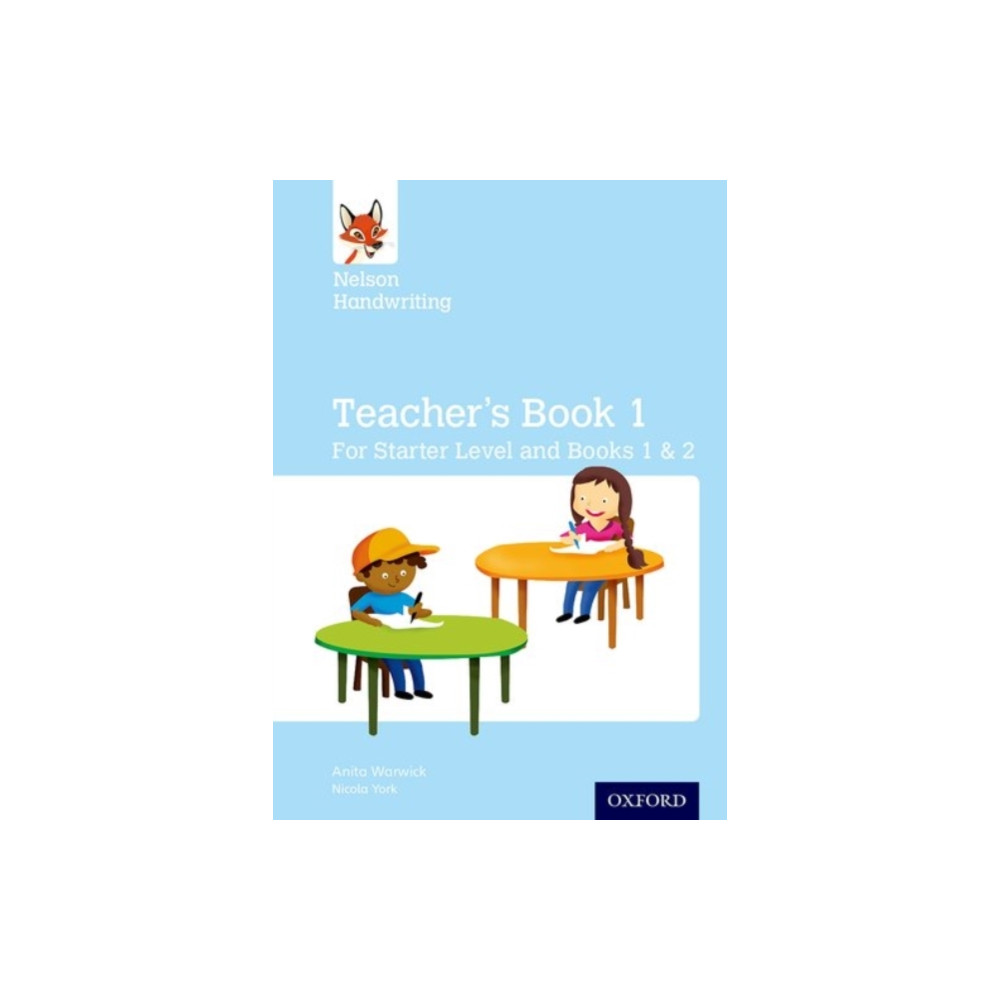 Produktbild för Nelson Handwriting: Teacher's Book for Starter, Book 1 and Book 2 (häftad, eng)