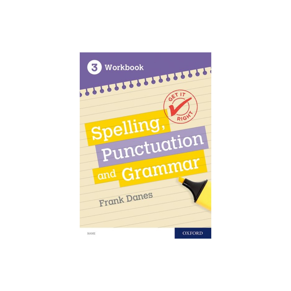 Produktbild för Get It Right: KS3; 11-14: Spelling, Punctuation and Grammar Workbook 3 (häftad, eng)