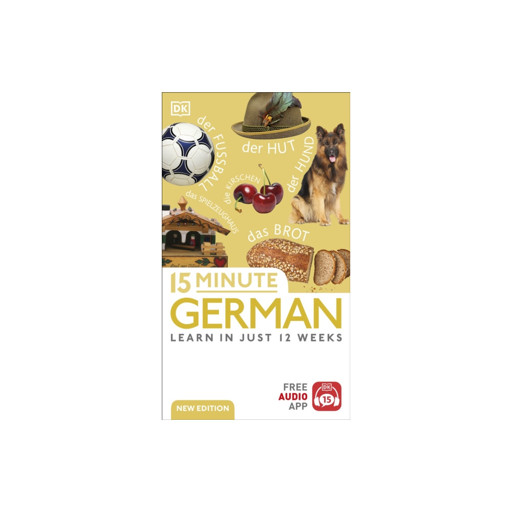 Produktbild för 15 Minute German (häftad, eng)