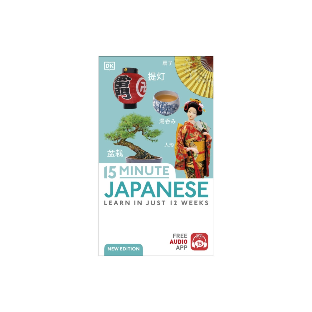 Produktbild för 15 Minute Japanese (häftad, eng)