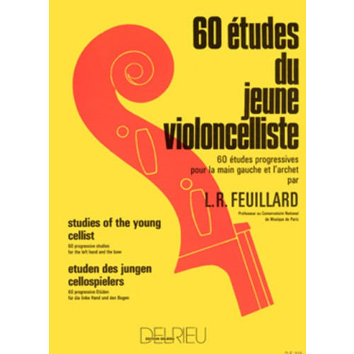 FABER MUSIC 60 TUDES DU JEUNE VIOLONCELLISTE (häftad, eng)