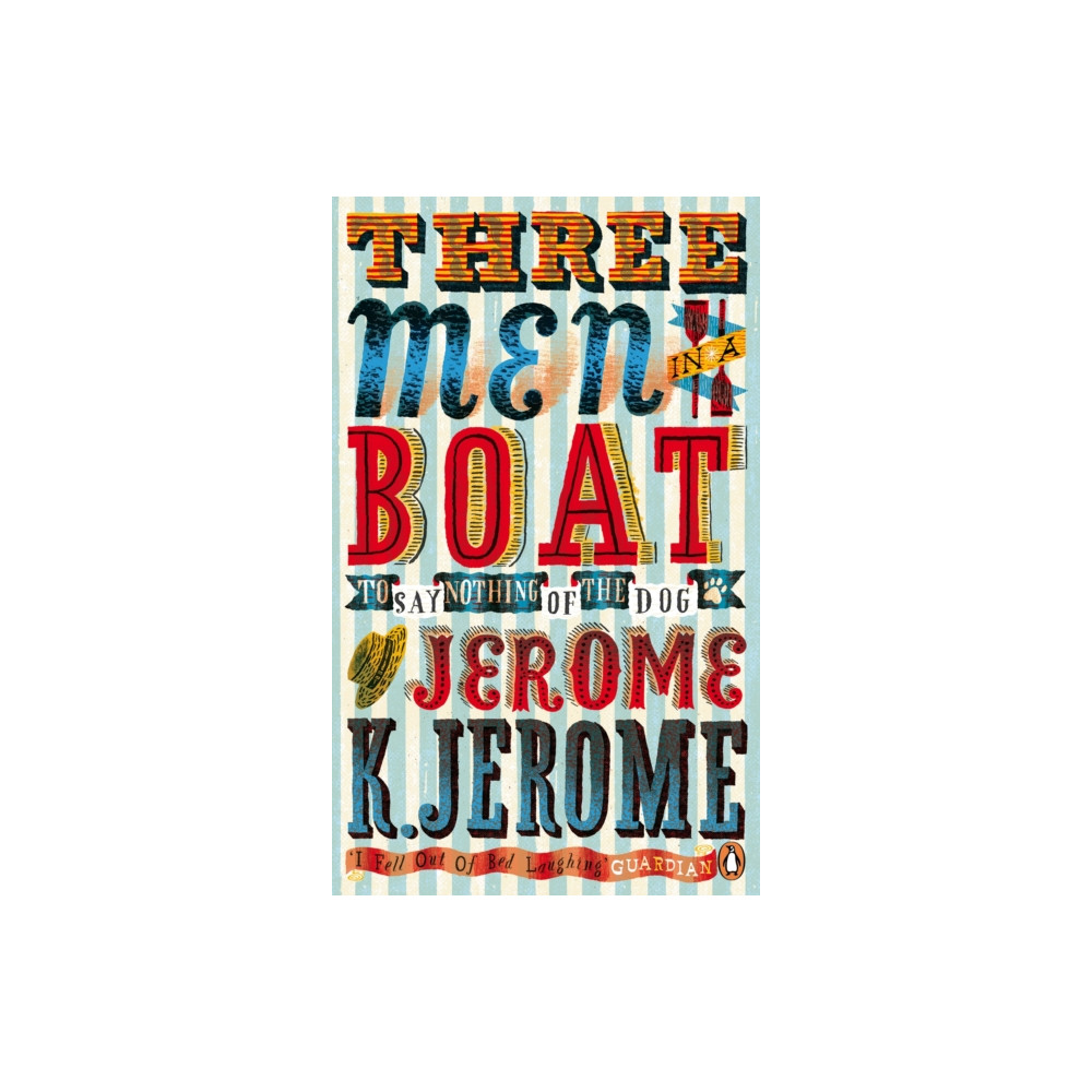 Produktbild för Three Men in a Boat (häftad, eng)