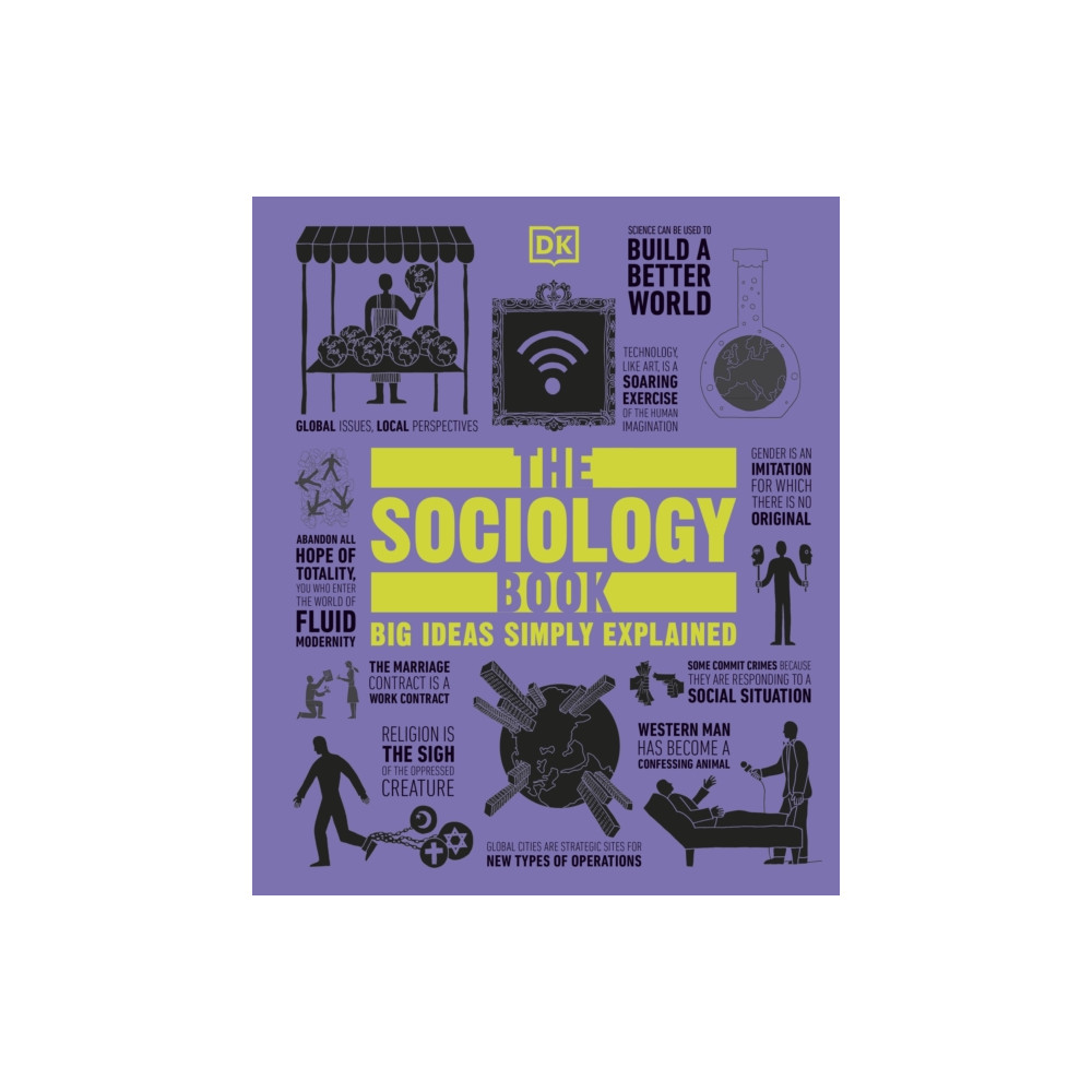 Produktbild för The Sociology Book (inbunden, eng)