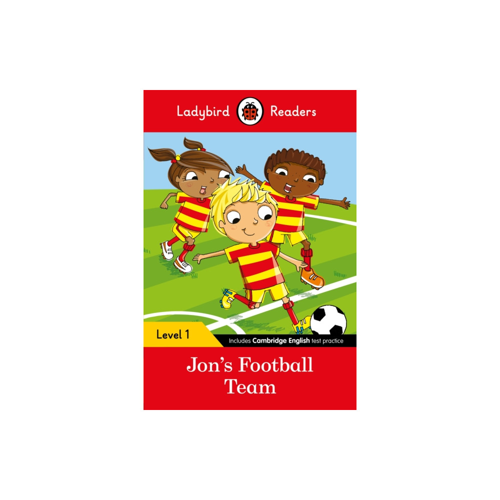 Produktbild för Ladybird Readers Level 1 - Jon's Football Team (ELT Graded Reader) (häftad, eng)