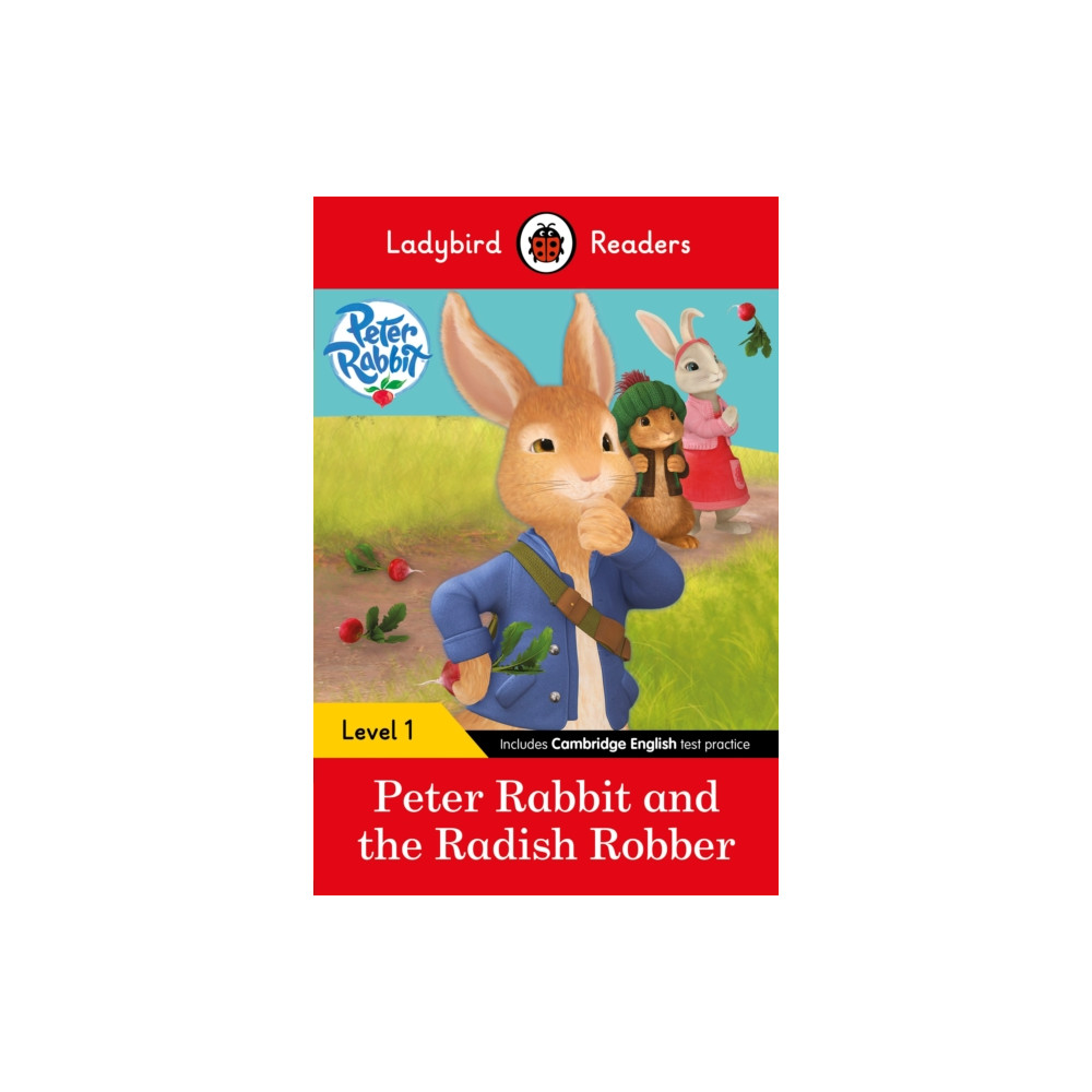 Produktbild för Ladybird Readers Level 1 - Peter Rabbit - Peter Rabbit and the Radish Robber (ELT Graded Reader) (häftad, eng)