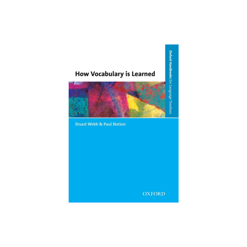 Produktbild för How Vocabulary Is Learned (häftad, eng)