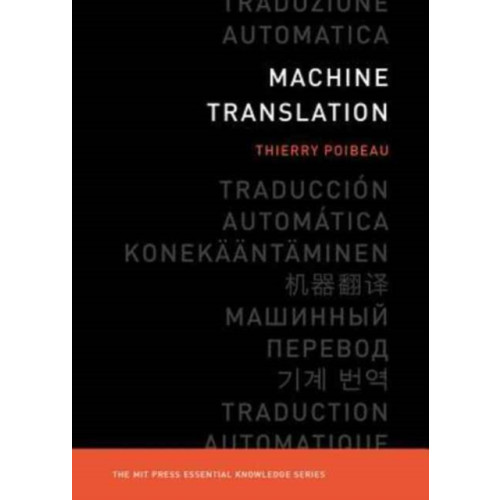 Mit press ltd Machine Translation (häftad, eng)