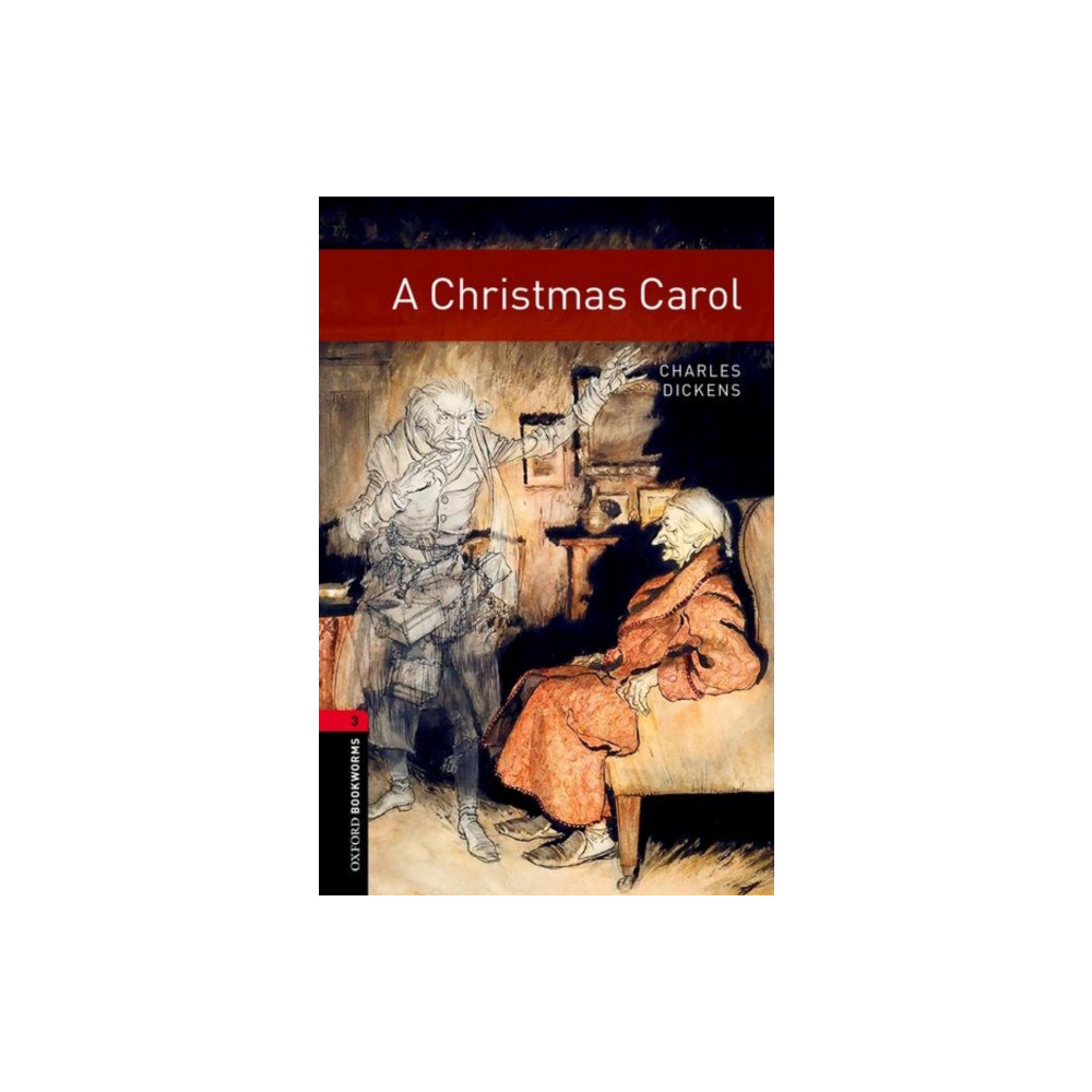 Produktbild för Oxford Bookworms Library: Level 3: A Christmas Carol (häftad, eng)