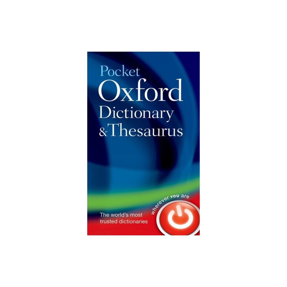 Produktbild för Pocket Oxford Dictionary and Thesaurus (inbunden, eng)