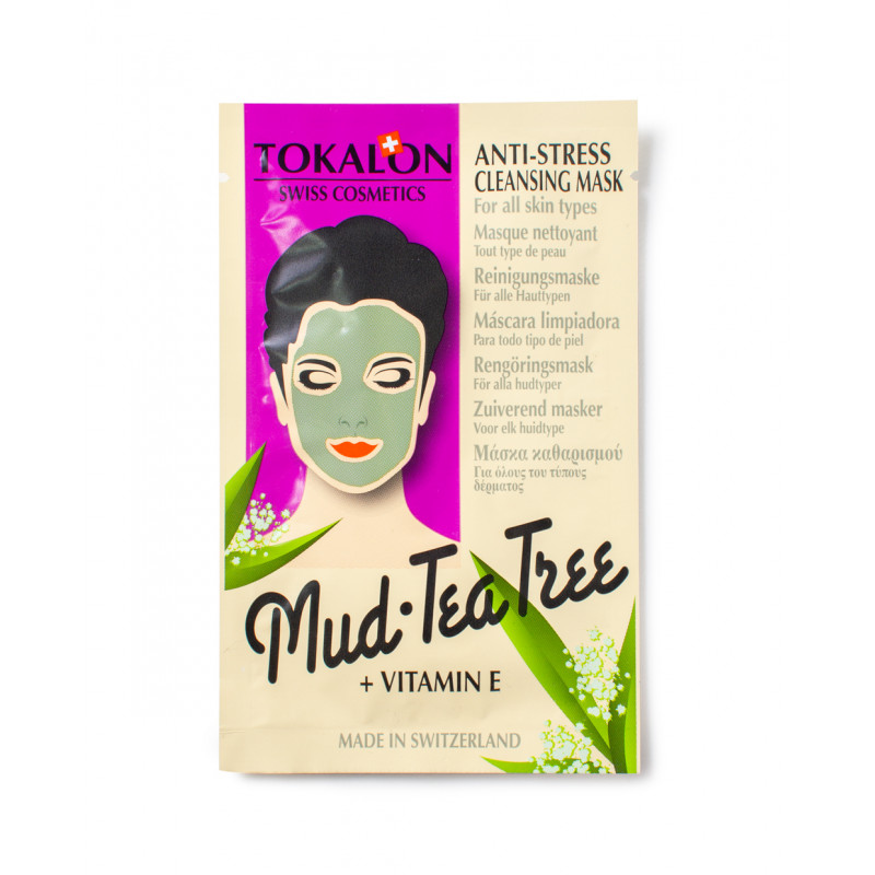 Produktbild för Mud & Tea Tree Ansiktsmask