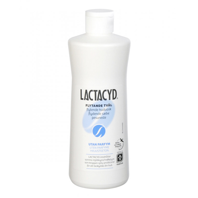 Produktbild för Lactacyd Flytande Tvål Parfymfri 500 ml