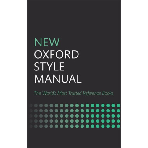 Oxford University Press New Oxford Style Manual (inbunden, eng)