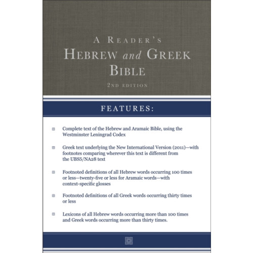 Zondervan A Reader's Hebrew and Greek Bible (inbunden, eng)