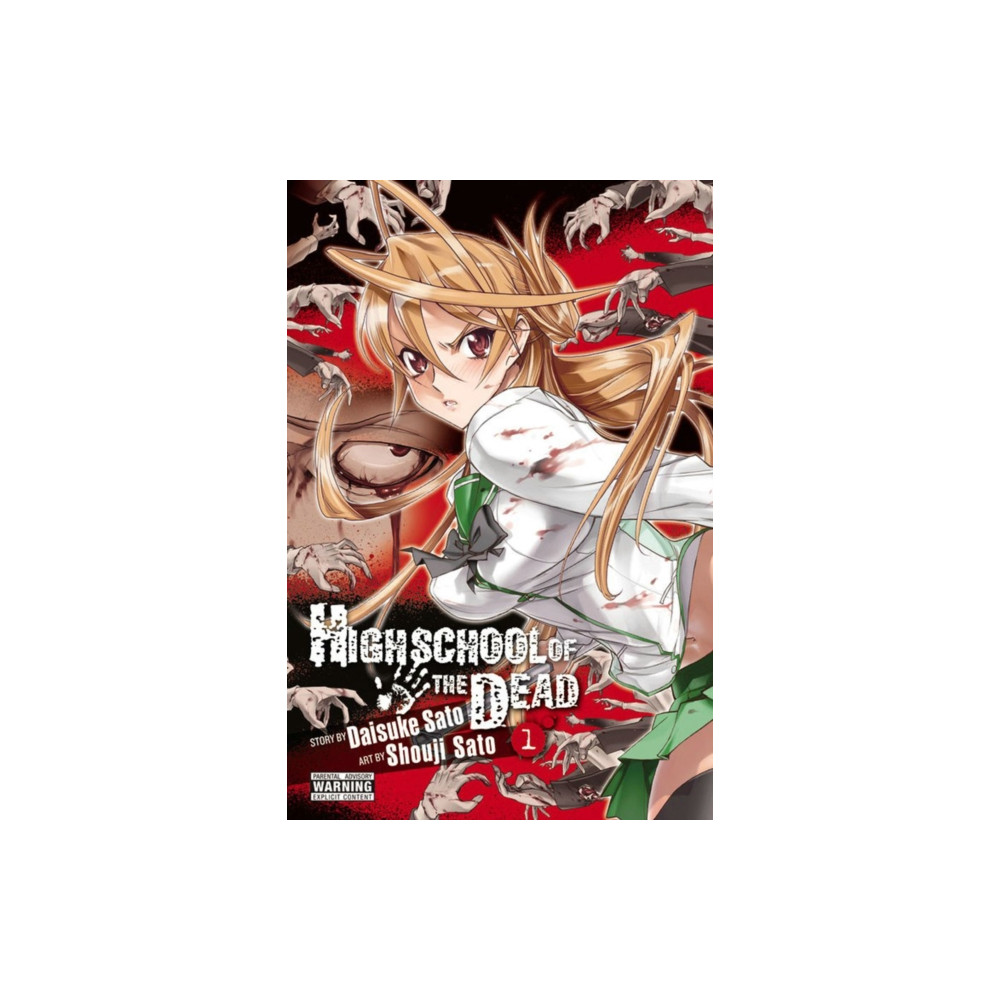 Produktbild för Highschool Of The Dead, Vol 1 (häftad, eng)