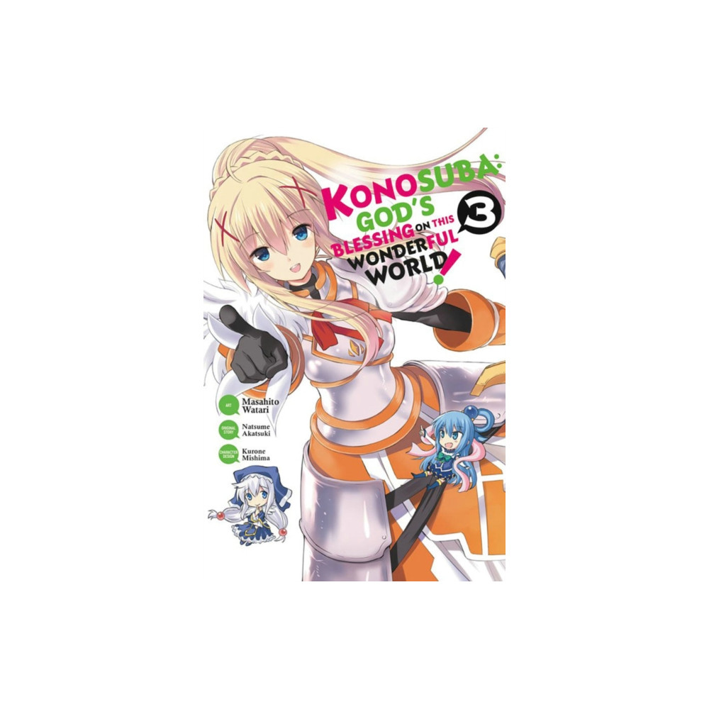 Produktbild för Konosuba: God's Blessing on This Wonderful World!, Vol. 3 (Manga) (häftad, eng)
