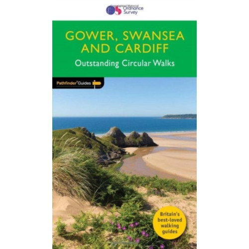 Ordnance Survey Gower, Swansea and Cardiff (häftad, eng)