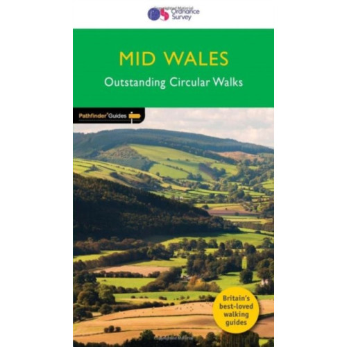 Ordnance Survey Mid Wales (häftad, eng)