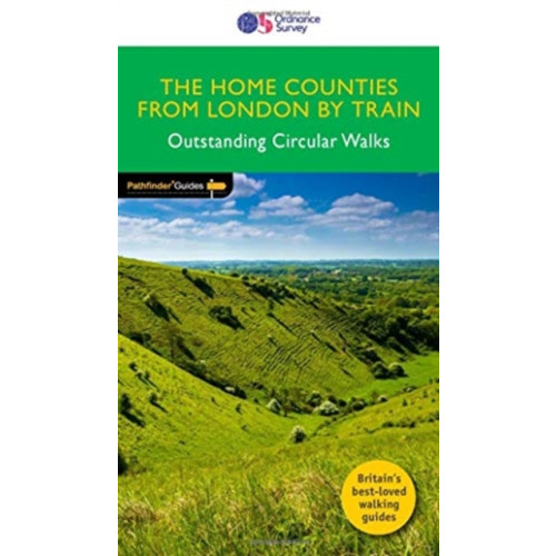 Ordnance Survey The Home Counties from London by Train (häftad, eng)