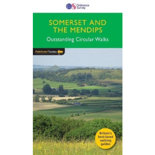 Ordnance Survey Somerset and the Mendips (häftad, eng)