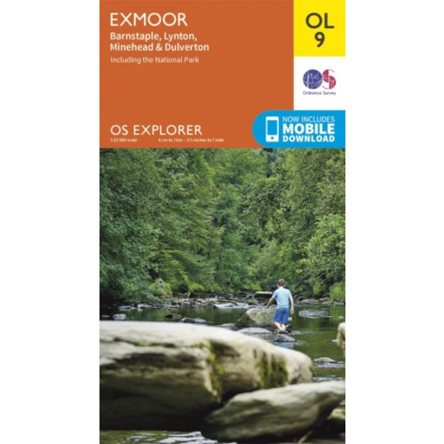 Ordnance Survey Exmoor, Barnstaple, Lynton, Minehead & Dulverton