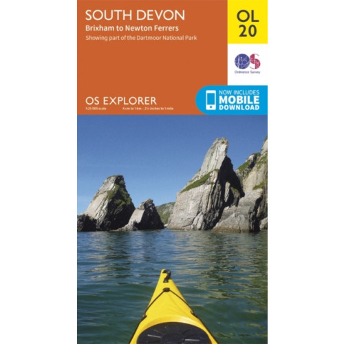 Ordnance Survey South Devon, Brixham to Newton Ferrers