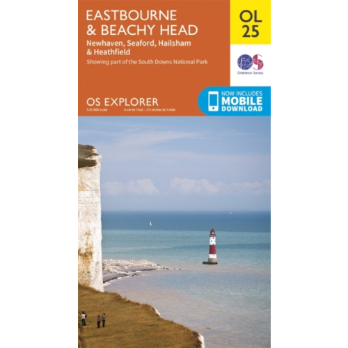 Ordnance Survey Eastbourne & Beachy Head, Newhaven, Seaford, Hailsham & Heathfield