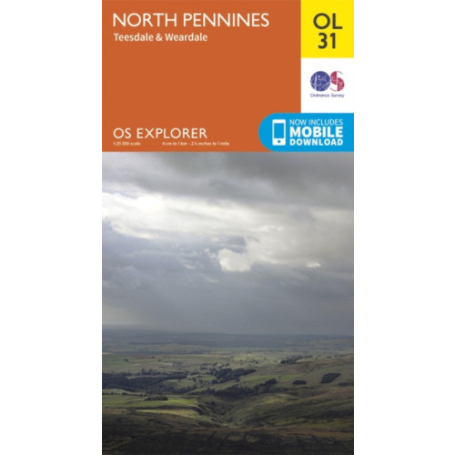 Ordnance Survey North Pennines - Teesdale & Weardale