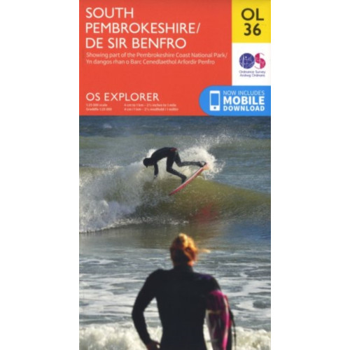 Ordnance Survey South Pembrokeshire / De Sir Benfro