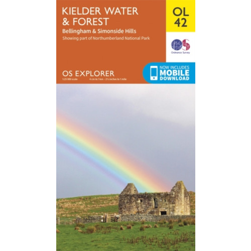 Ordnance Survey Kielder Water & Forest, Bellingham & Simonside Hills