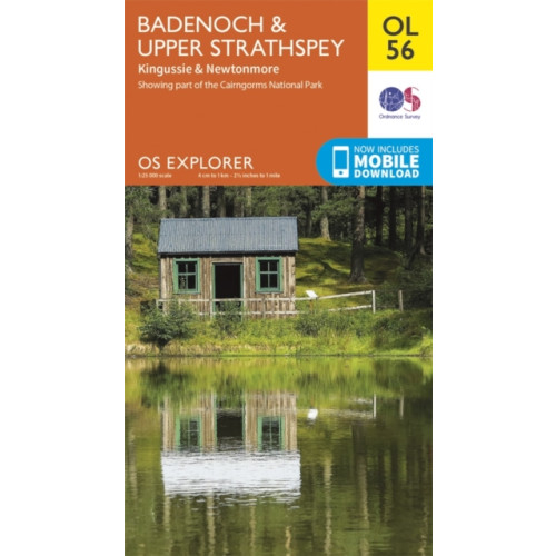 Ordnance Survey Badenoch & Upper Strathspey, Kingussie & Newtonmore